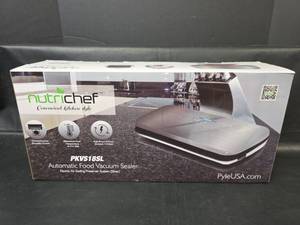 lot 456 image: NIB Nutrichef Automatic Food Vacuum Sealer 110 Watt PKVS18SL