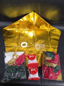 lot 498 image: Latex Balloon Set with Foil Balloon and Balloon Glue