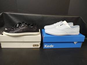lot 554 image: Keds Tennis Shoes, See Pictures for Sizes