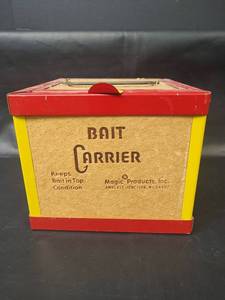 lot 567 image: Magic Products Inc. Bait Carrier Box with Wire Handle