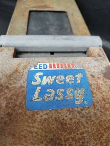 lot 630 image: Vintage Moore Sales Book Register Dispenser with Sweet Lassy Label and Rediform 5R 523 Receipt Pad