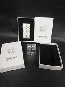 lot 649 image: Two New Infinity Cube Finger Exercisers Figets with Box