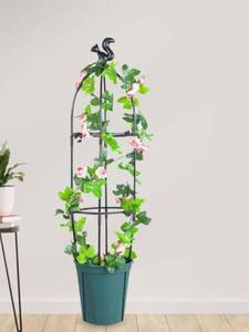 lot 652 image: Climbing Plant Trellis for Planter with Finial Top