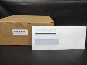lot 682 image: NIB QUALITY PARK #10 Double Window Envelopes