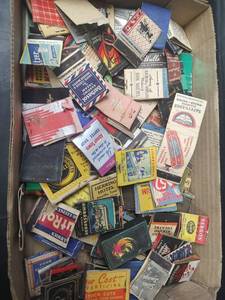 lot 710 image: Vintage Assorted Advertising Matchbook Lot