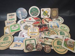 lot 714 image: Assorted Beer Coaster Lot, Mixed Breweries