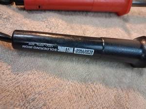 lot 31 image: Soldering Iron Kit 2 Irons Solder Flux Paste
