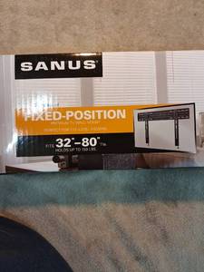 lot 55 image: SANUS Fixed-Position Premium TV Wall Mount 32-80 inch 150 lbs BLL2-B1