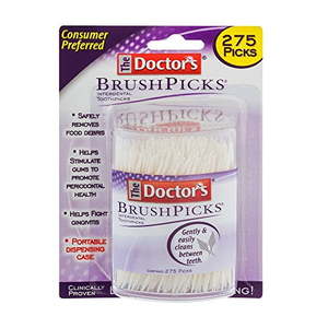 lot 39753 image: The Doctor s Brush Picks Interdental Toothpicks - 275 CT - Retail $11