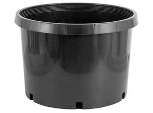 lot 39772 image: 2 Pack,10 Gallon Premium Nursery Plastic Planter Flower Herb Vegetable Garden Grow Pots with Drainage Holes for Outdoor and Indoor Use - Retail $40