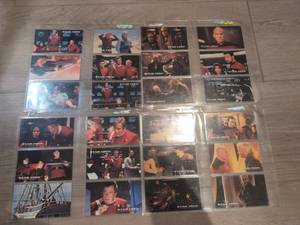 lot 852 image: Star Trek Generations Trading Card Lot 24 Cards Lot 3