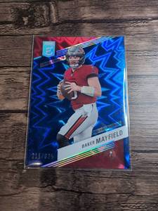 lot 952 image: Panini 2023 Donruss Elite Football Card - Baker Mayfield #9 Serial 211625
