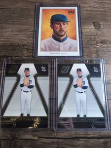 lot 1106 image: Justin Verlander Baseball Card Lot of 3 Panini DK13 Donruss 213