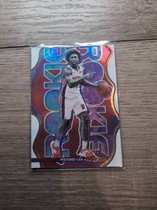 lot 1203 image: Panini 2020-21 Recon Basketball Saben Lee Detroit Pistons Card No. 30