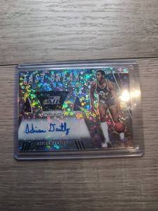lot 1205 image: Panini 2019-20 Prizm Basketball Adrian Dantley Fast Break Autograph Card FB-ADT