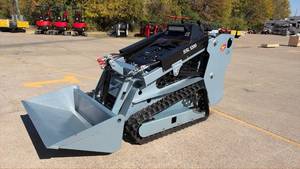 lot 89069 image: Kubota Diesel-Powered Mini Skid Steer Track Loader (SSL1200-GRAY) - Retail $0
