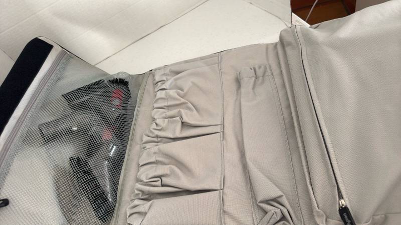 lot 1509 image: Dyson vacuum attachments in bag