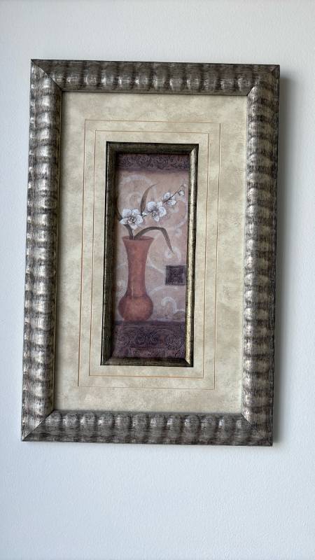 lot 1601 image: Orchid print 17x11.5