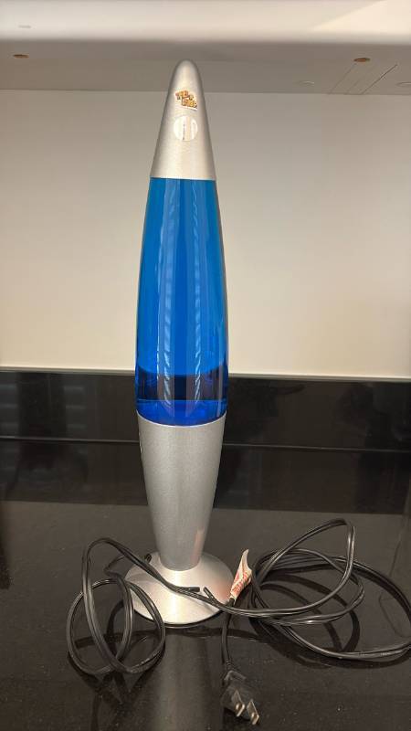 lot 1614 image: Lava lamp. Broken cord.