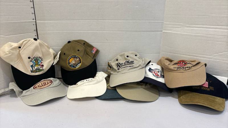 lot 1700 image: Assorted Ball Caps Lot