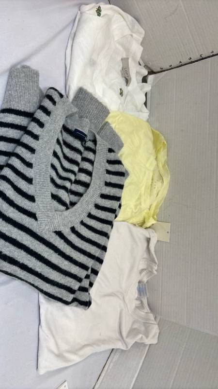lot 1743 image: Three shirts and a sweater