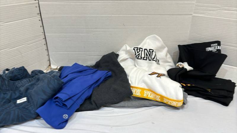 lot 1746 image: PINK Victorias Secret Clothing Lot Hoodies and Pants Multiple Pieces
