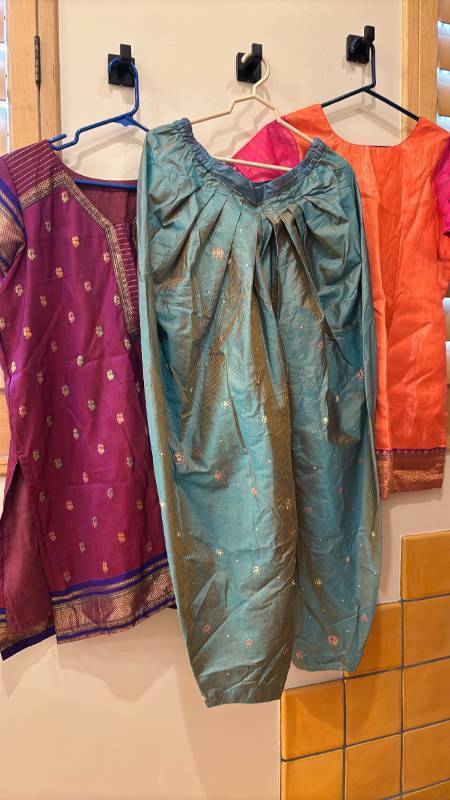 lot 1814 image: Two Tunic Tops and Elastic Waist Pants