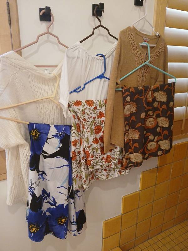 lot 1869 image: Ladies m LG Clothing Lot Assorted Tops and Skirts