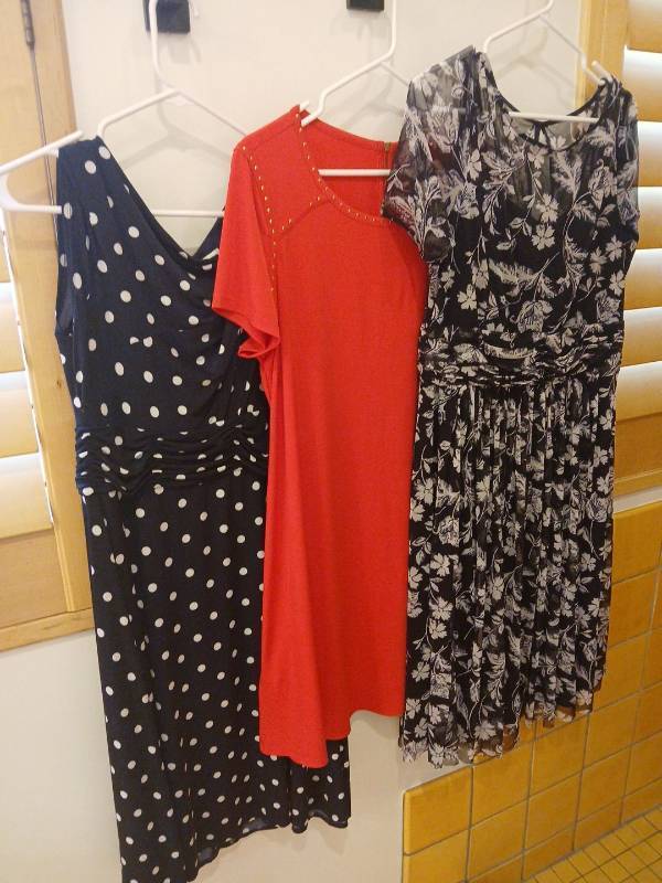 lot 1870 image: Ladies dresses m lg