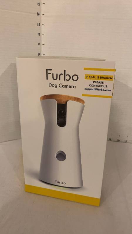 lot 2043 image: Furbo Dog Camera Treat-Tossing
