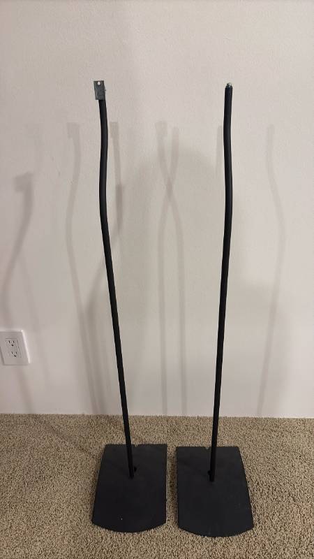 lot 2100 image: Speaker stands