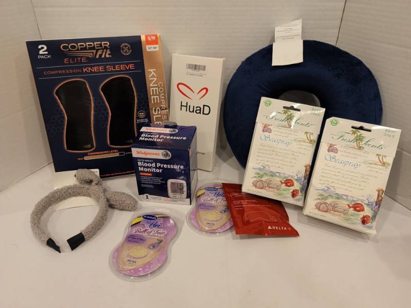 lot 2210 image: Assorted Health & Personal Care Lot Copper Fit, Walgreens, Dr. Scholls, Fresh Scents