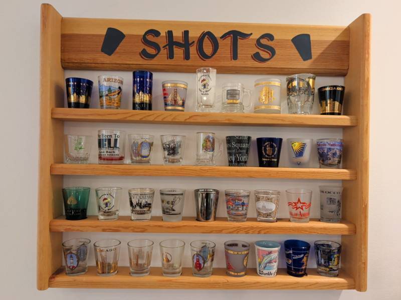 lot 2280 image: Assorted Souvenir Shot Glass Lot 36 Pieces