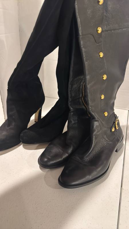 lot 2300 image: Nine West 7 12M  Boots and Michael Kors 7M Boots Lot