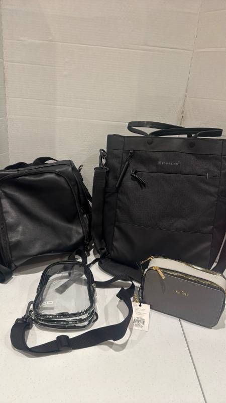 lot 2368 image: Sherpani backpack, Kedzie cross body bag and more Lot of 4