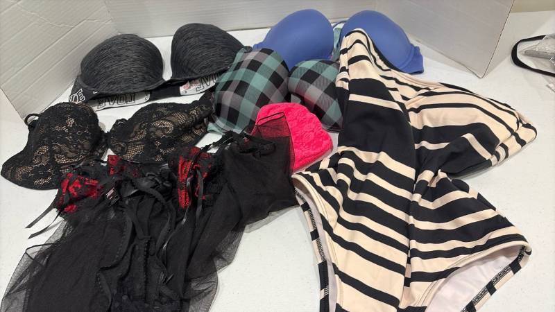 lot 2403 image: Bras and more.
