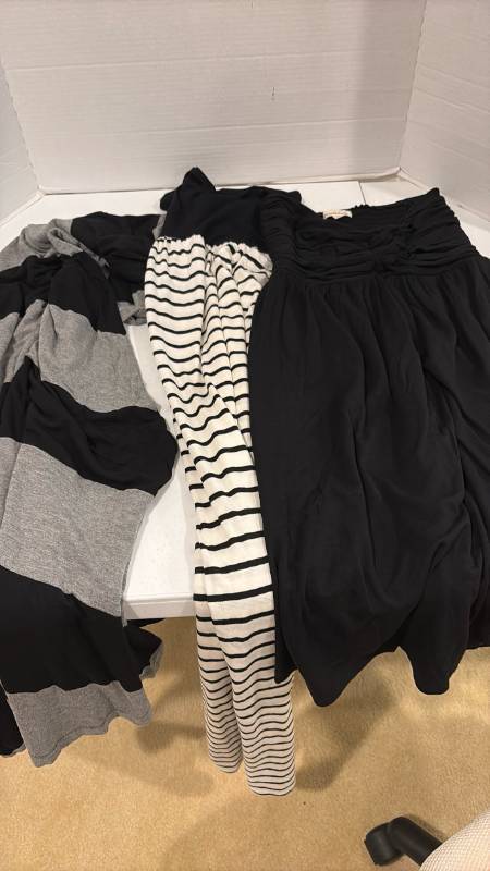 lot 2428 image: Maxi skirts and one dress small and medium