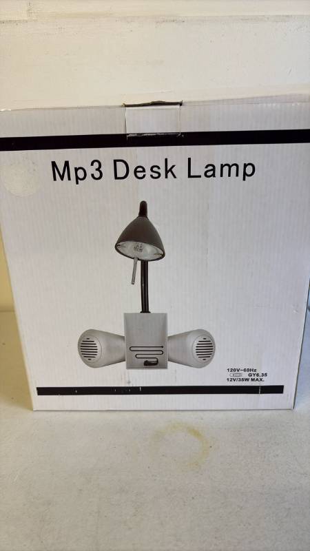 lot 3009 image: MP3 Desk Lamp