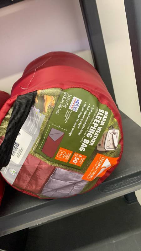 lot 3096 image: Ozark Trail  Sleeping Bag 33 in x 75 in