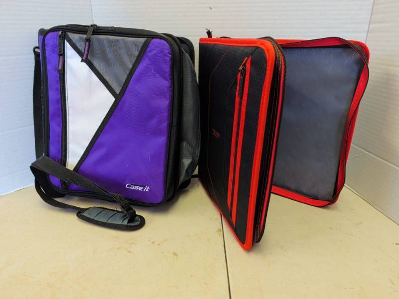 lot 3325 image: Case It Binder Case and Five Star Zippered Binder 2 Piece Lot