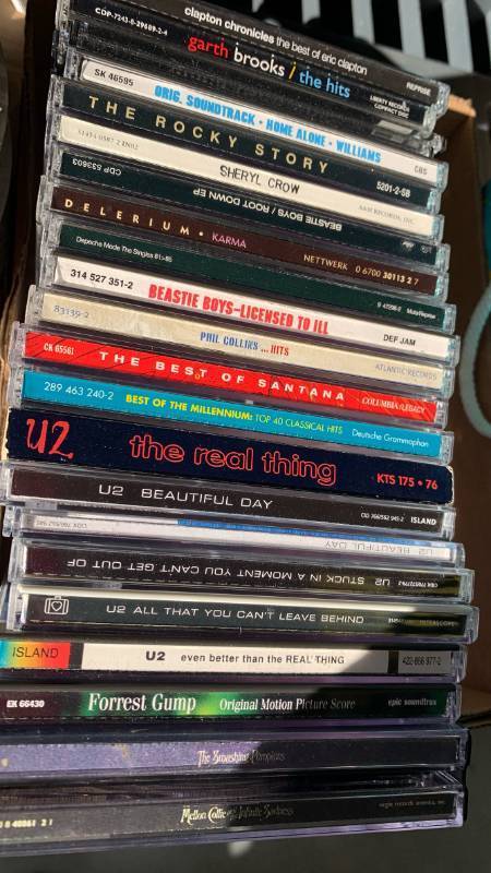 lot 3434 image: Music CDs including Clapton Chronicles