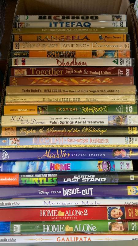 lot 3436 image: DVDs, including tropical rainforest