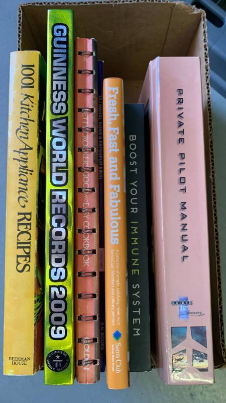 lot 3443 image: Books including Boost your immune system