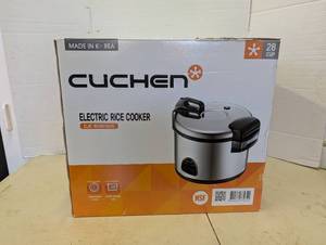 lot 3505 image: CUCHEN 28 Cup Electric Rice Cooker CJE-B2801US