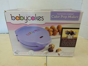 lot 3507 image: Babycakes Cake Pop Maker 12 Pop Nonstick Coated Model CP-12