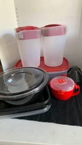 lot 3617 image: Pitchers and storage containers