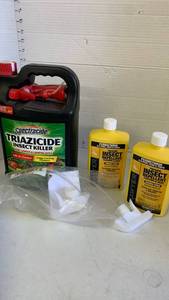 lot 3810 image: Spectracide Triazicide Insect Killer  2 Sawyer Permethrin Repellent 24 fl oz