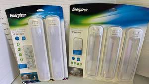 lot 3812 image: Energizer LED Remote Control Light Bars Lot 12 in 2-Pack and 10 in 3-Pack, and more