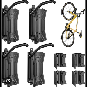 lot 4110 image: Montek Wall Mounted Bike Rack VA1001-4