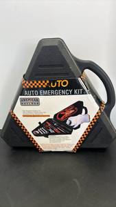 lot 4112 image: American Builder Auto Emergency Kit 33 pc Roadside